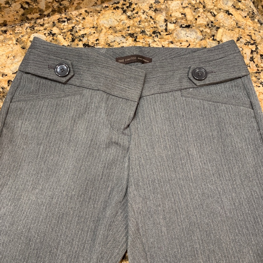The limited pinstripe dress pants